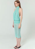 Capri Pantalon Résille - Aqua