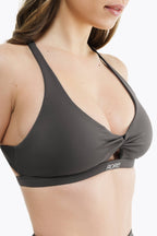 Reggiseno sportivo Twist - Smoke