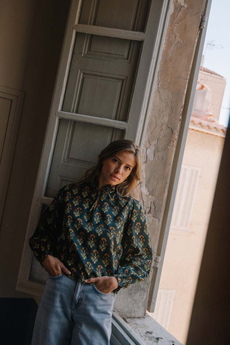 Blouse Jeanne - Vert
