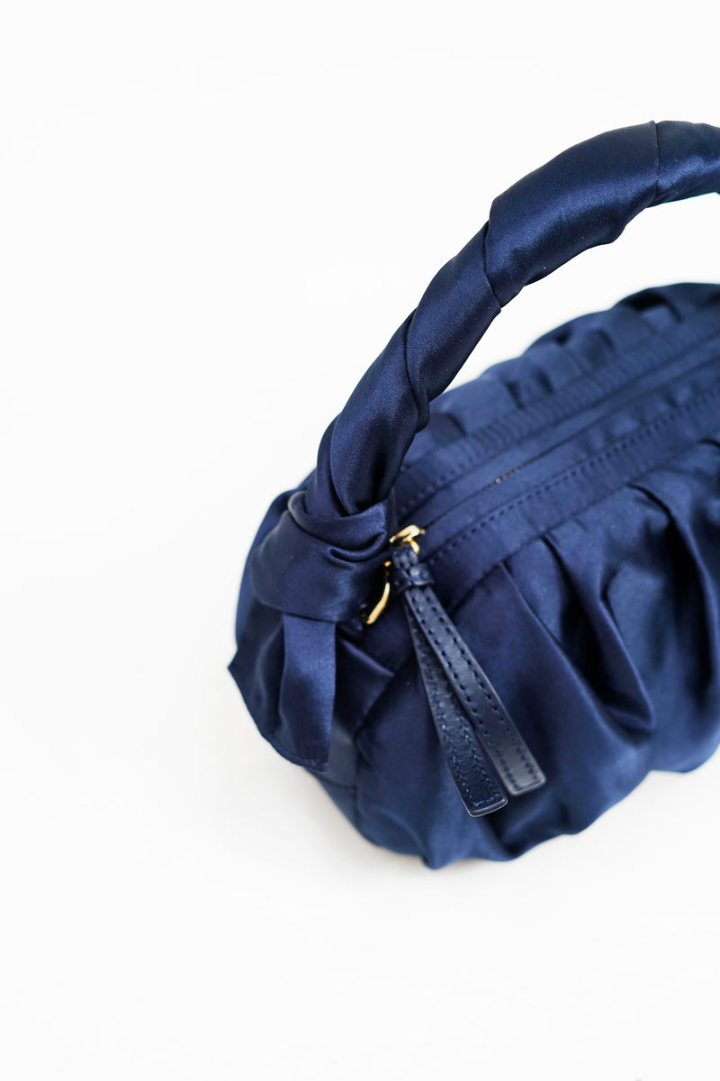 Sac Moi&Sass Satin Marine