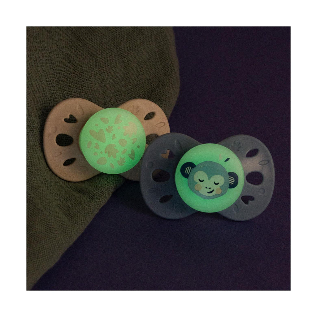 Lot De 2 Sucettes Nuit Anatomiques Animaux