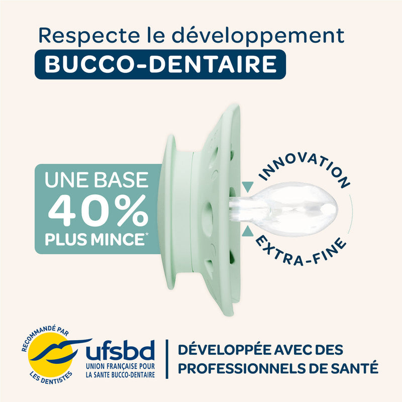 Set de 2 Chupetes Anatómicos