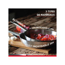 Professional Stainless Steel Fish Pan - 37.5cm