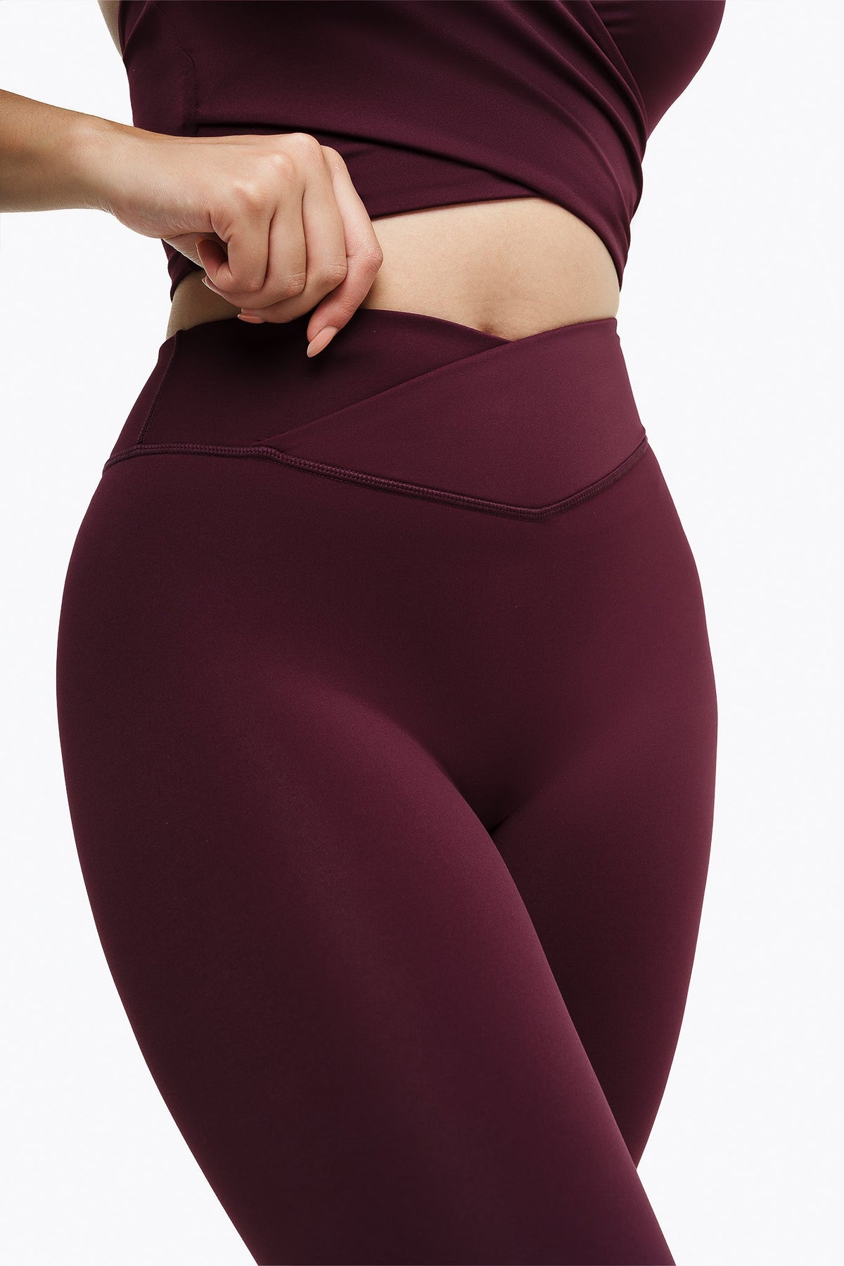 Capri Crossed Lift - Deep Purple