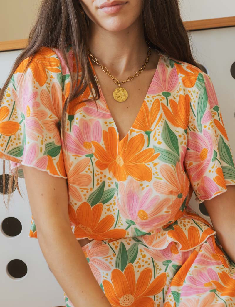 Robe Fleurie Ana