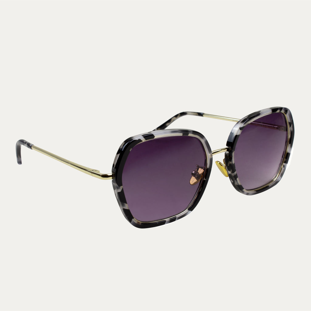Gafas de sol Michaela.S - Carey negro - Unisex
