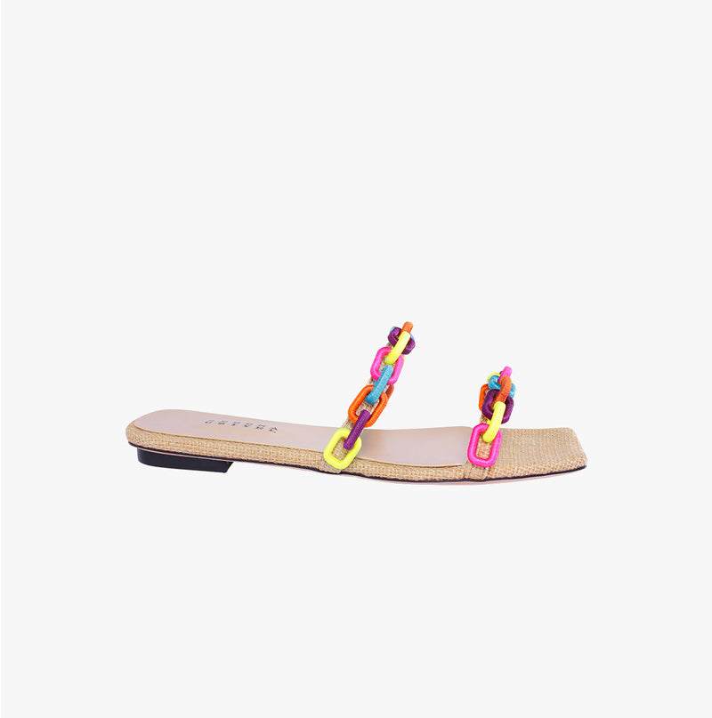 Catena Notte Rainbow 2 Strap Sandal