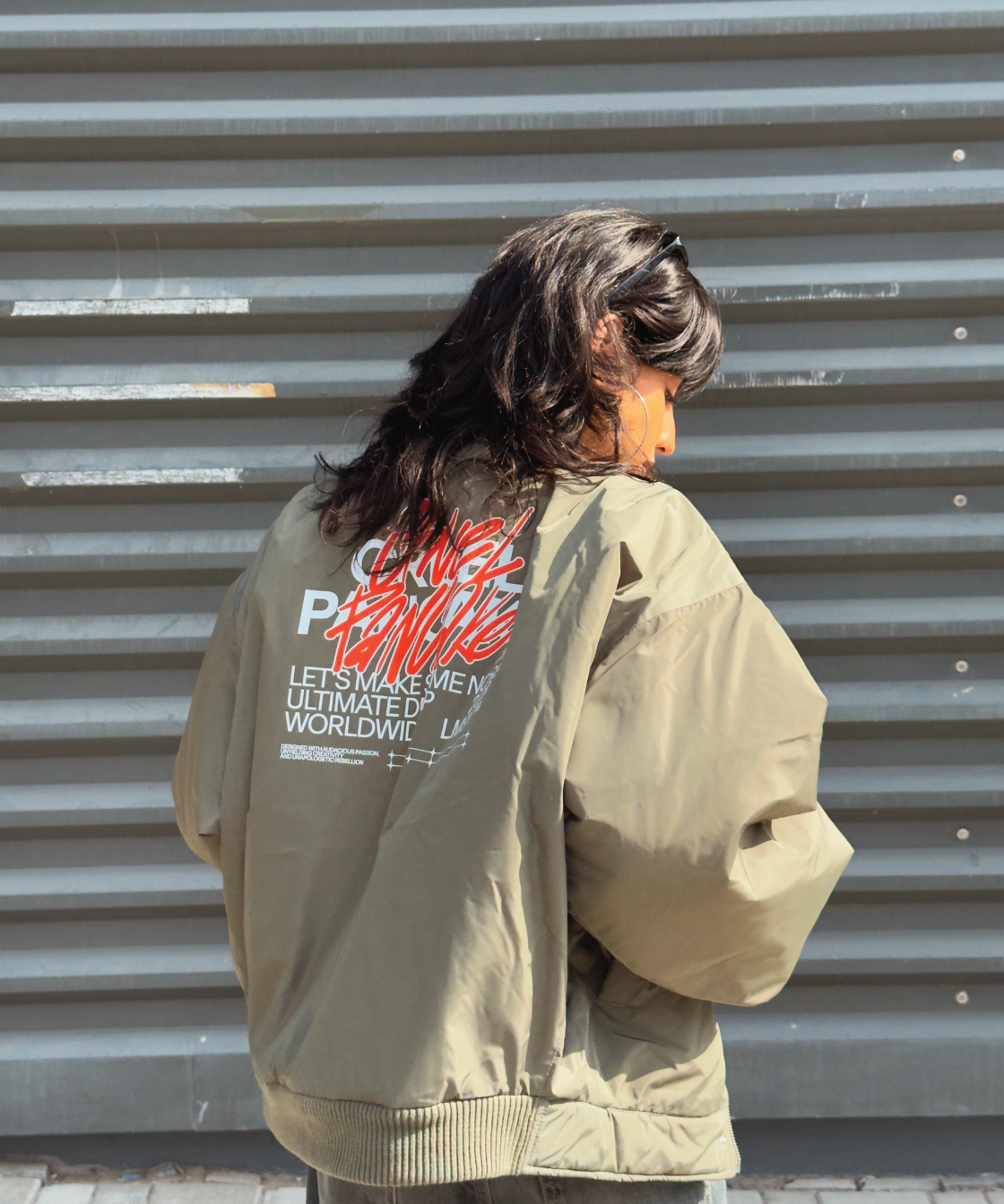 Bomber Lmsn - Kaki