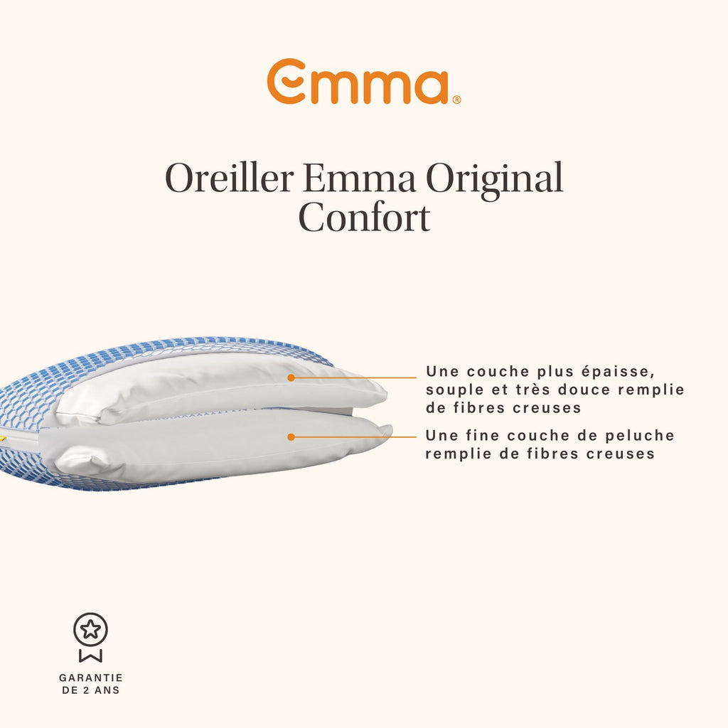 Oreiller Emma Orignal Confort Elite