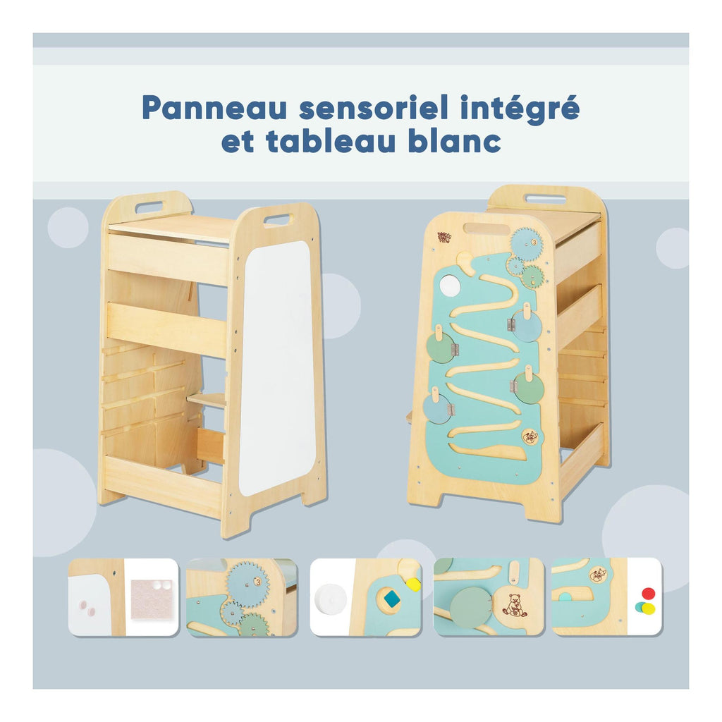 Tour D'Observation Multifonctions 5-En-1 – Play Xl Menthe & Jaune