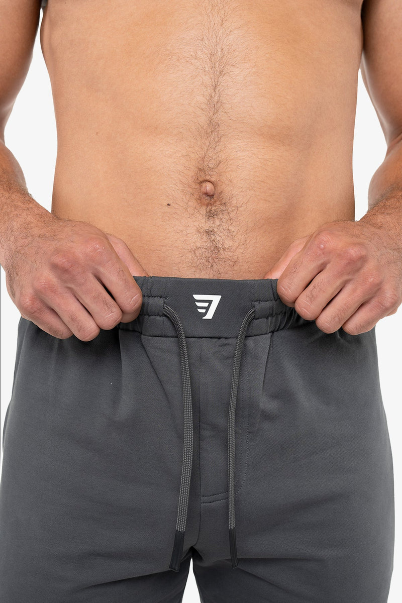 Short Active Terry - Iron Gray