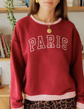 Sweat Bordeaux & Rose Paris
