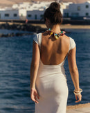 Robe Aliénor Écrue