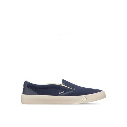 Sneakers - Dior Leather Slip-On - Blue