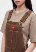 Salopette in denim Hickory - Marrone legno - Donna
