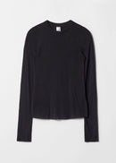 Top Es Willow Wool Top - Black - Women