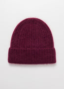 Beanie S Oat Hairy Cashmere Beanie - Red - Women
