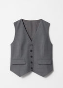 Blazer Es Alissa Waistcoat - Gray - Women