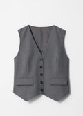 Gilet Blazer Es Alissa - Gris