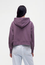 Sudadera con capucha y cremallera Oakport - Violeta vintage - Mujer
