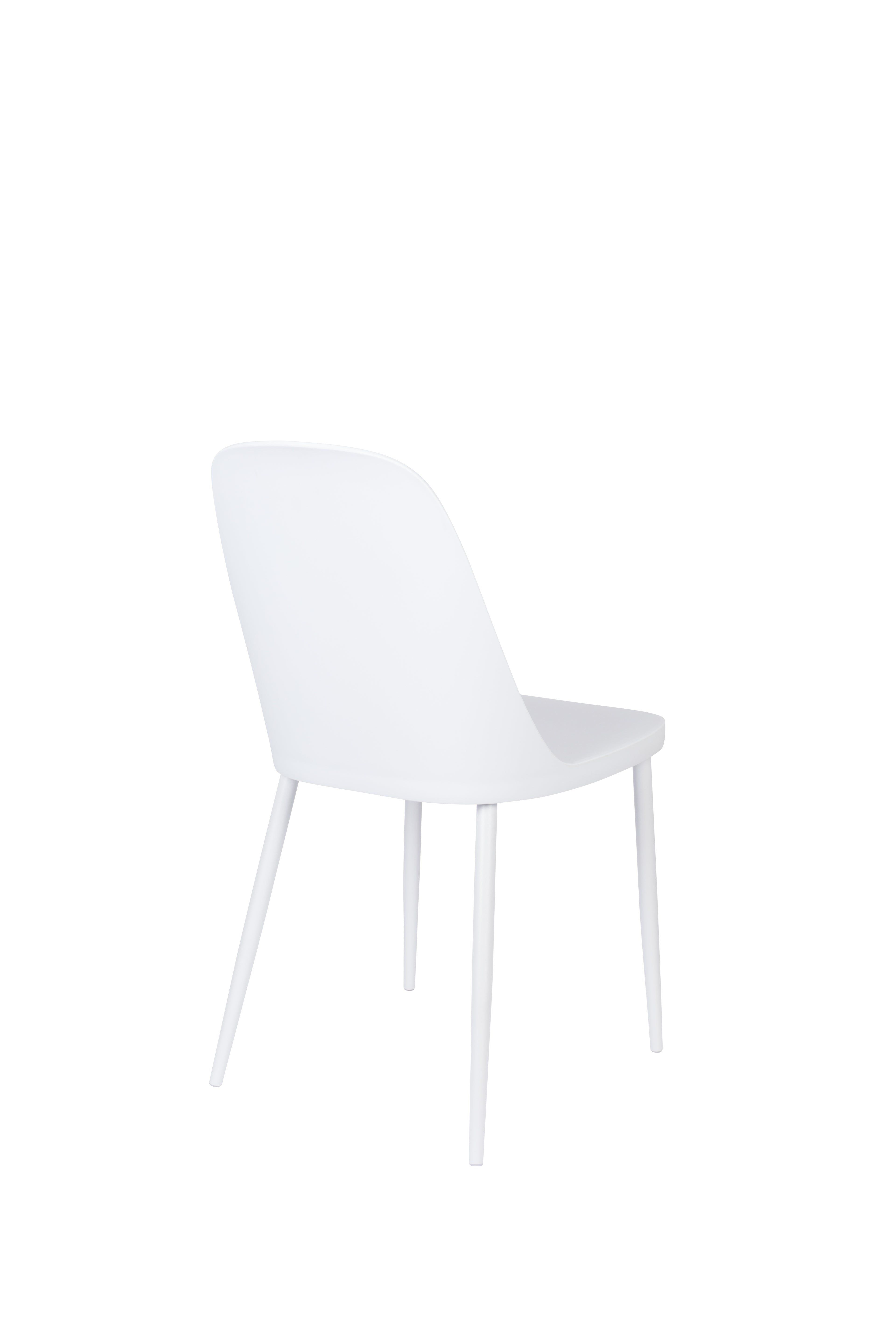 Pip All - Dining Chair - Polypropylene Plastic - White