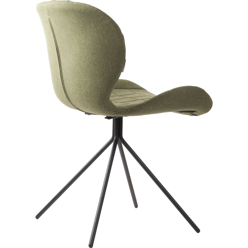 Omg - Dining Room Chair - Fabric - Green