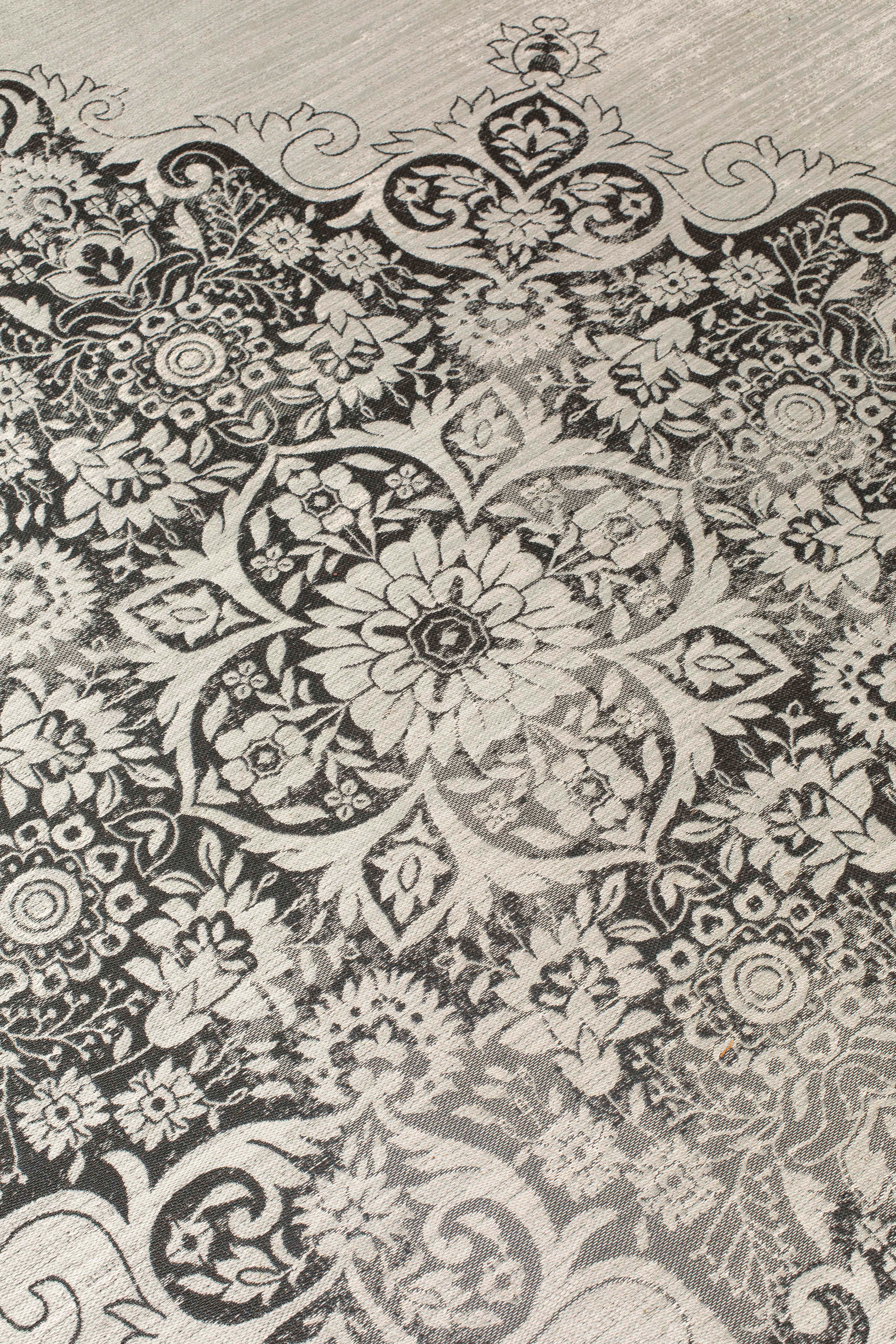 Coventry Round '280 - Outdoor Rug - Decolan - Black