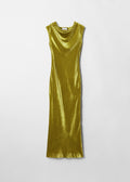 Robe En Velours Vert Dress X Charlie