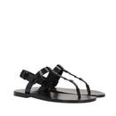 Sandales - Saint Laurent Cassandre 05 Flat - Black