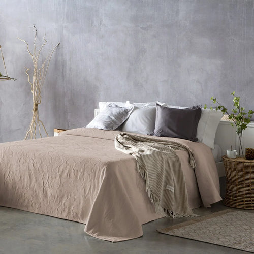 Vi Bedcover - Flower - 70% Cotton - 30% Polyester - Earth