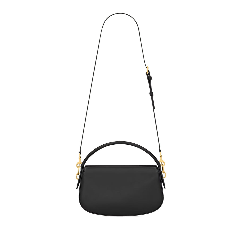 Saint Laurent - Voltaire Half-Moon Crossbody Bag - Women - Black