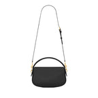 Saint Laurent - Voltaire Half-Moon Crossbody Bag - Women - Black