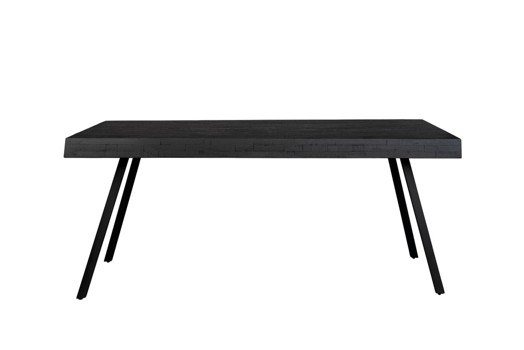 Suri - Table De Salle À Manger - Bois - Noir