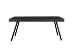 Suri - Table De Salle À Manger - Bois - Noir