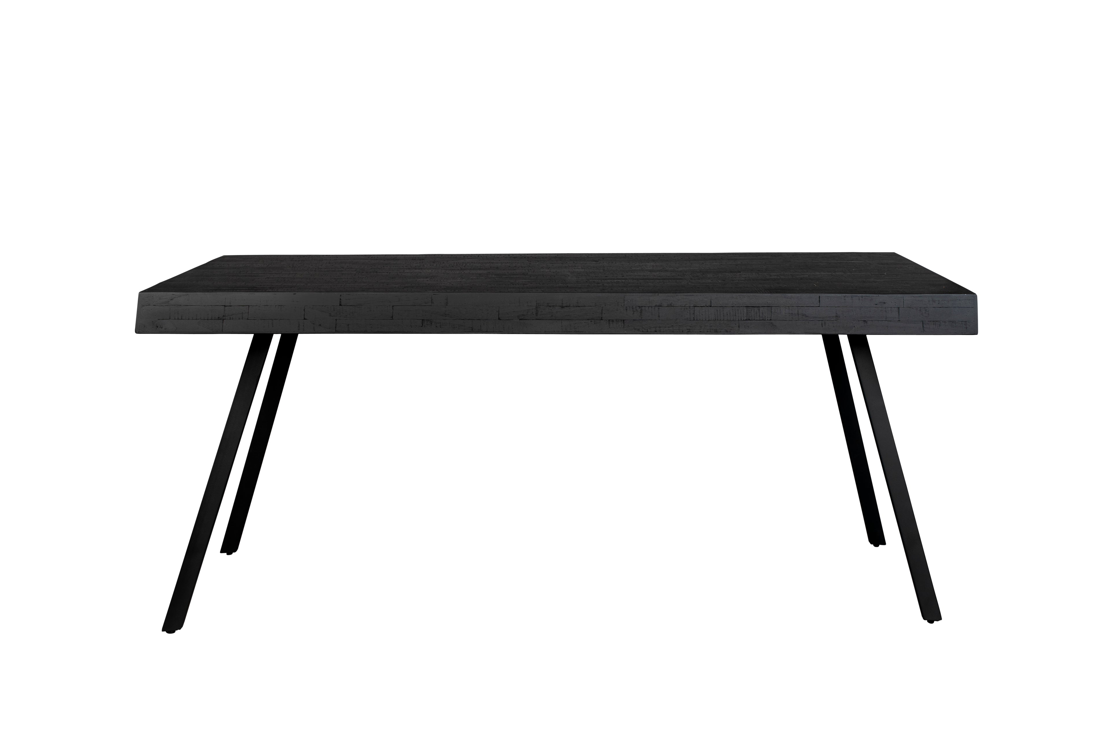 Suri - Table De Salle À Manger - Bois - Noir