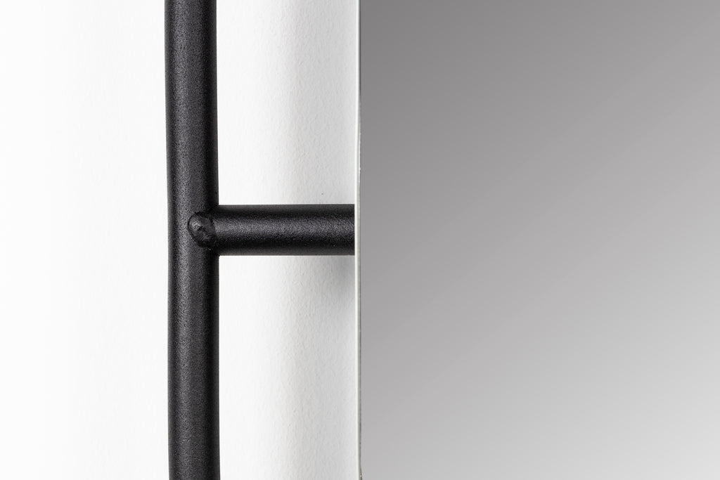 Emma - Mirror - Steel - Black