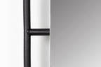 Emma - Mirror - Steel - Black