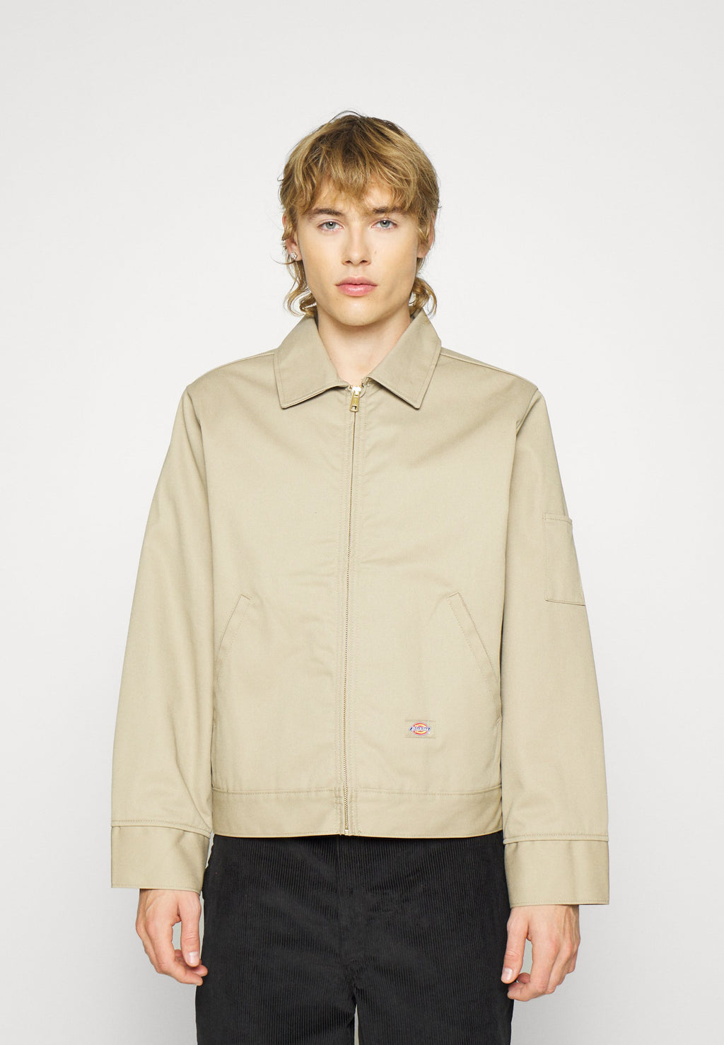 Chaqueta de trabajo Eisenhower con forro - caqui - hombre