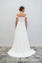 Robe De Mariée Aurore - Blanc Soie
