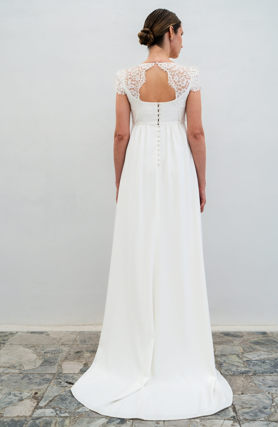 Abito Da Sposa Paloma - Bianco Seta