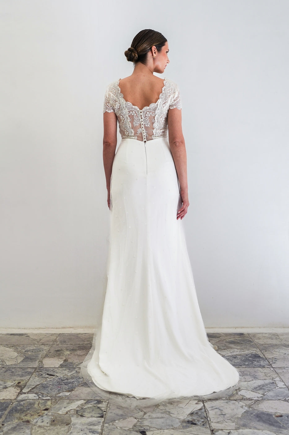 Robe De Mariée Angélique - Blanc Soie