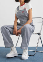 Salopette in denim Hickory - Indaco rétro - Donna