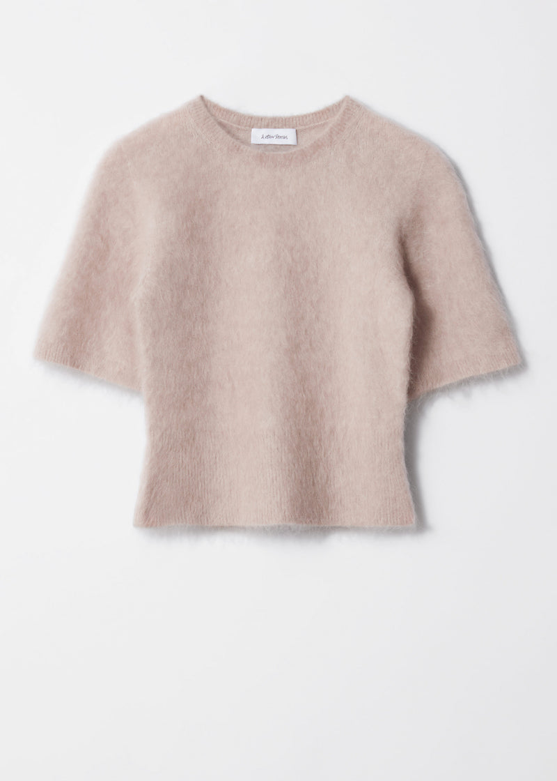 St Flores Mohairmix T-Shirt - Beige - Women