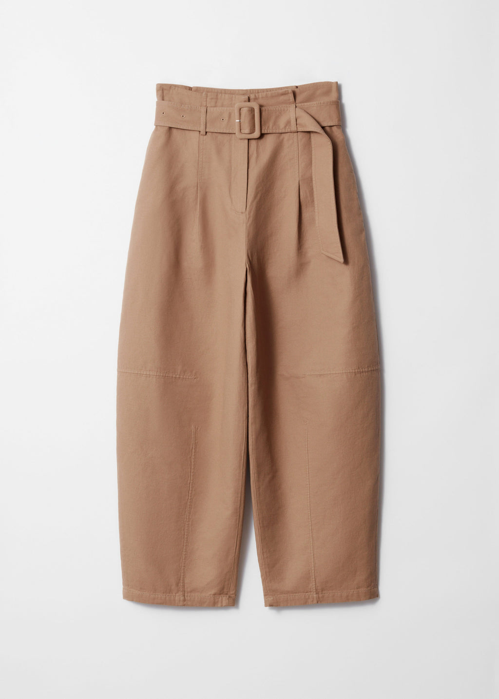 Pantalon Ve Chico Paperbag - Beige
