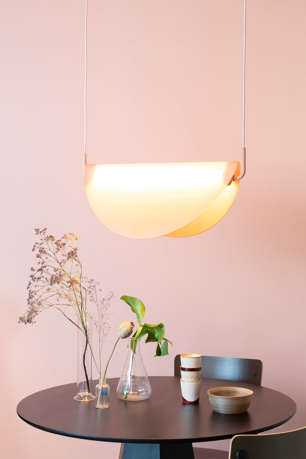 Rani - Pendant light - Iron - Pink