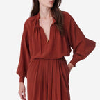 Anita Blouse - Terracotta