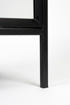 Rob - Wine Cabinet - Pine wood - Black