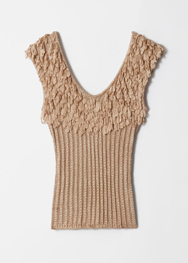 Top Pa Tobie - Beige