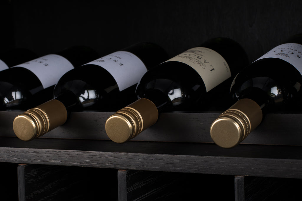 Travis - Wine Cabinet - Oak Veneer - Black Oak