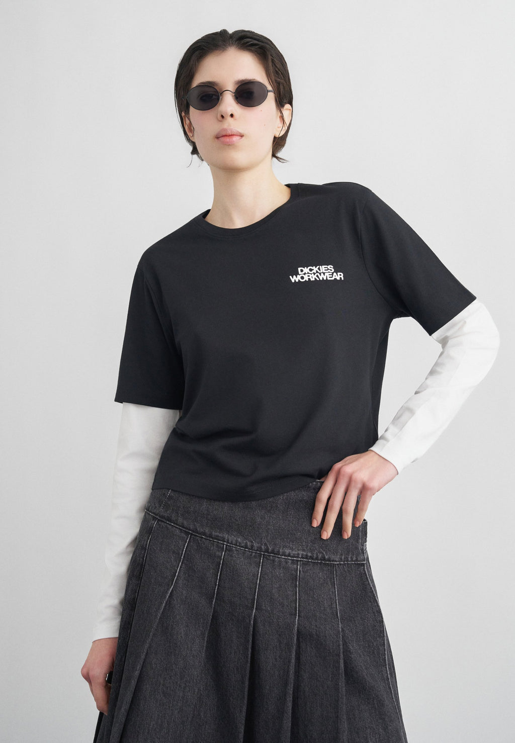 Camiseta ligera Torrey 2 en 1 - Black